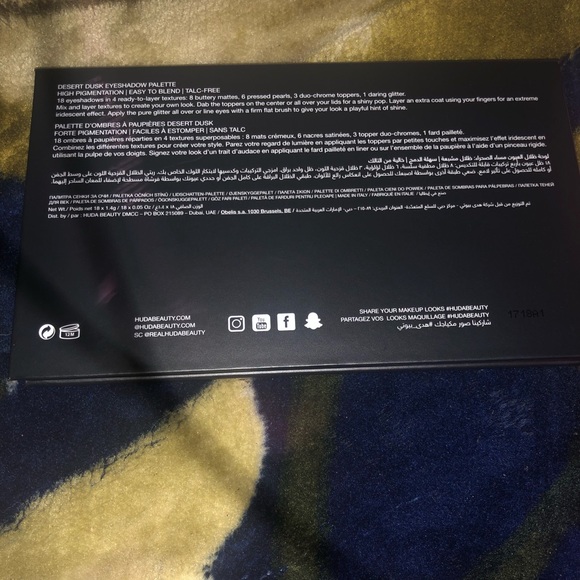 Huda beauty desert dusk eyeshadow palette - Picture 4 of 7